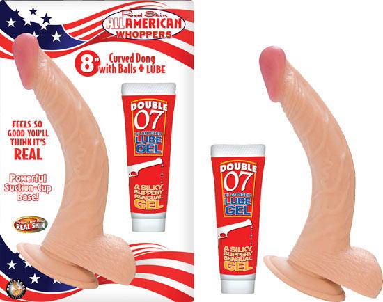 American Whopper 8 inches Curved Dong