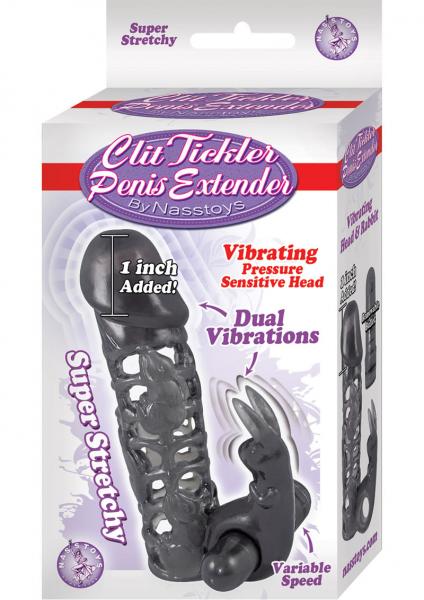 Clit Tickler Penis Extender Vibrating Sleeve