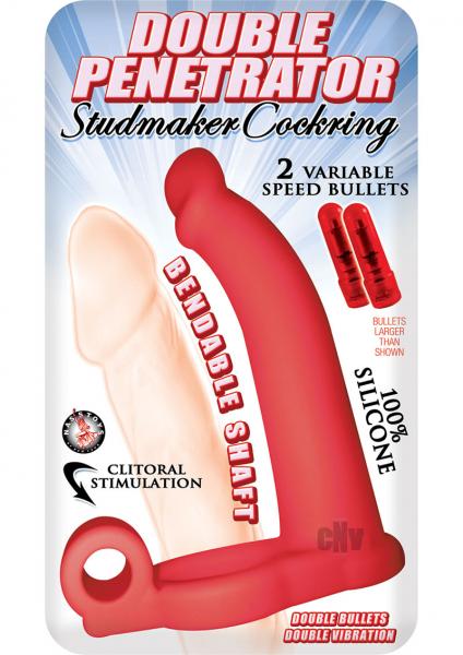 Double Penetrator Studmaker Cockring