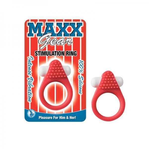 Maxx Gear Stimulation Ring Red