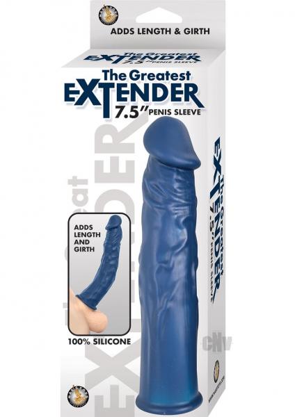 The Great Extender 7.5in Penis Sleeve Silicone