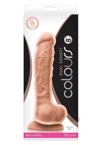 Colours - Dual Density - 8in Dildo