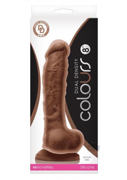 Colours - Dual Density - 8in Dildo