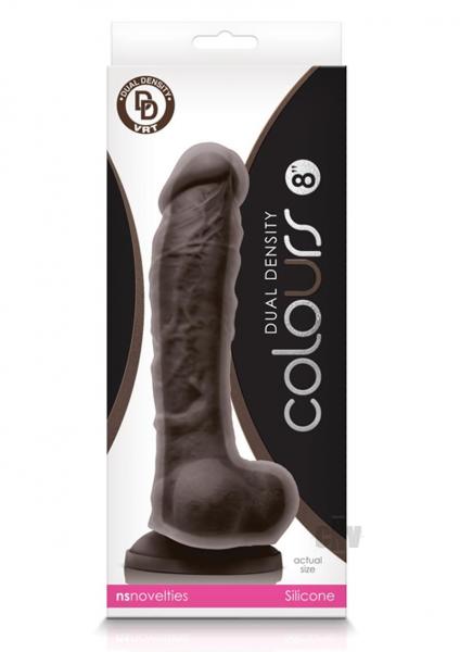 Colours - Dual Density - 8in Dildo