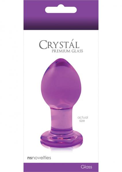 Crystal Glass Butt Plug