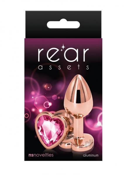 Rear Assets Rose Gold Heart Small