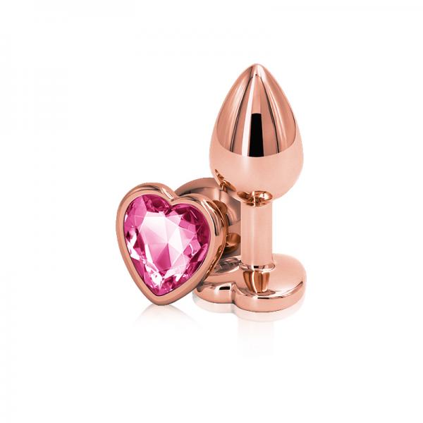 Rear Assets Rose Gold Heart Small