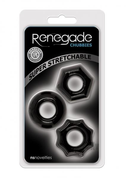 Renegade Chubbies 3 Pack Cock Rings