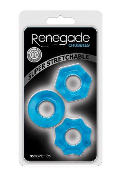 Renegade Chubbies 3 Pack Cock Rings