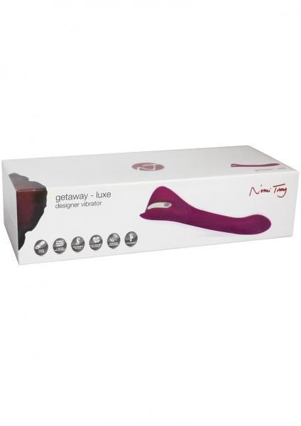 Nomi Tang Getaway Luxe Silicone Vibe Waterproof Red Violet