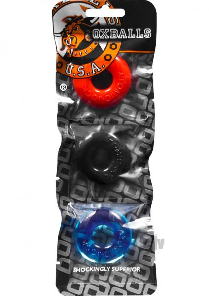 Oxballs Ringer 3-pack Of Do-nut-1 Small