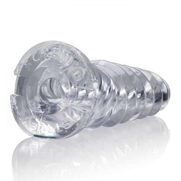 Oxballs Screwed Super Squish Corkscrew Clear