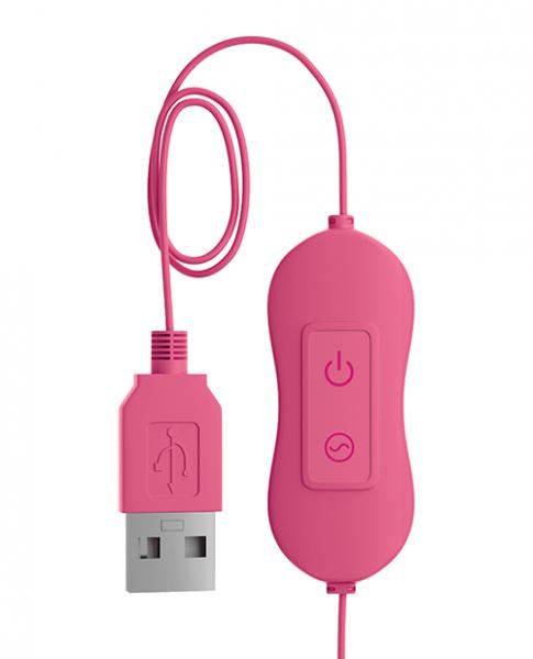 OMG! Bullets #CUTE USB Powered Bullet Vibrator Pink