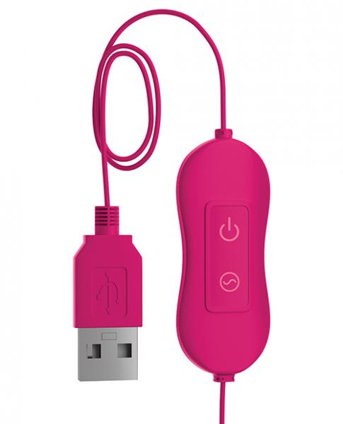 OMG! BULLETS  #FUN USB Powered Bullet Vibrator Fuchsia