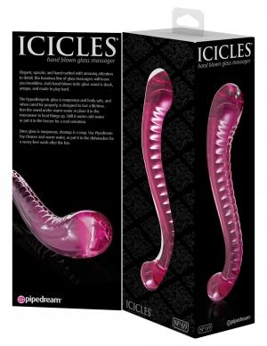 Icicles No 69 Pink Glass Massager