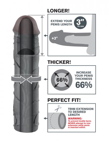 Mega 3 inches Penis Extension