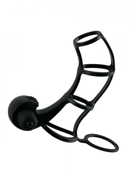 Deluxe Silicone Power Cage - Black