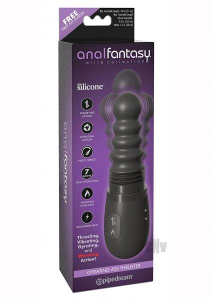 Anal Fantasy Elite Gyrating Ass Thruster Black