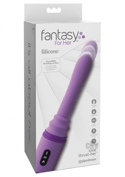 Fantasy For Her Love Thrust Her Purple Warming Vibrator