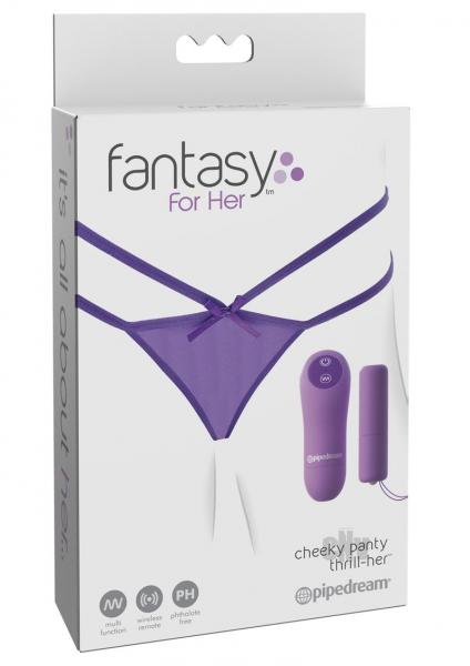 Fantasy For Her Petite Panty Thrill-Her O/S Purple