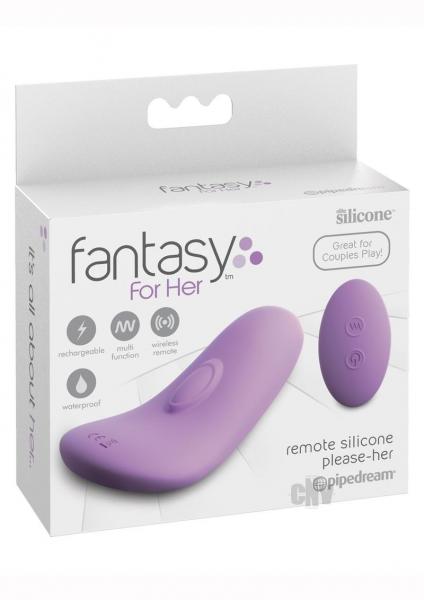 Fantasy For Her Please-Her Remote Purple Vibrator