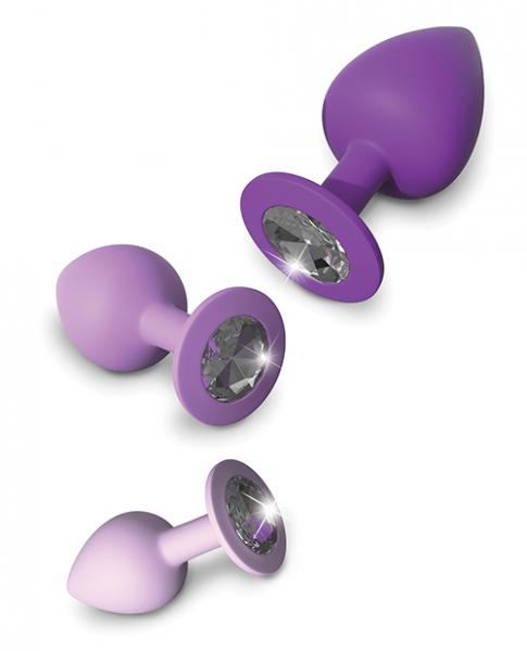 Fantasy For Her Little Gems Anal Trainer Set Purple