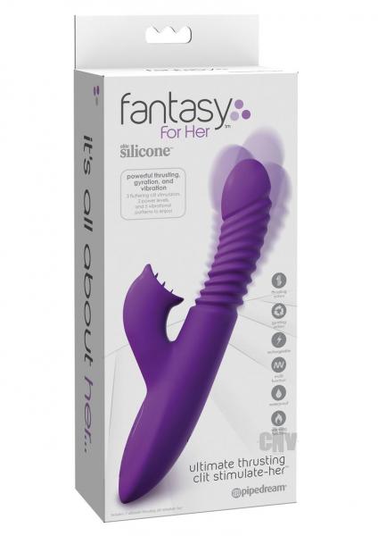 Fantasy For Her Ultimate Thrusting Clit Stimulate Her Purple