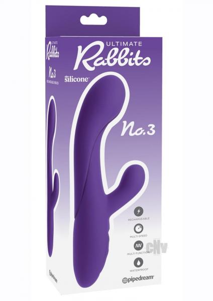 Ultimate Rabbits No 3 Plum Purple Vibrator