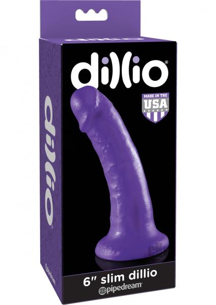 Dillio 6 inches Slim Realistic Dildo