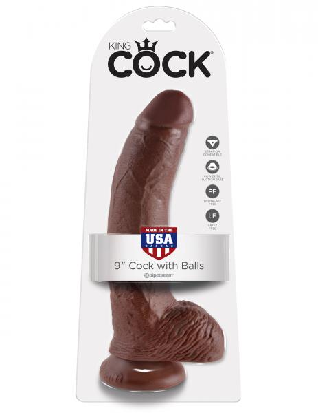 King Cock 9 inches Cock with Balls