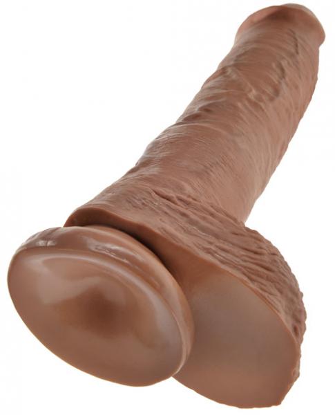 King Cock 10 Inch Suction Cup Dildo w/Balls