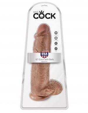 King Cock 12 Inches Cock with Balls