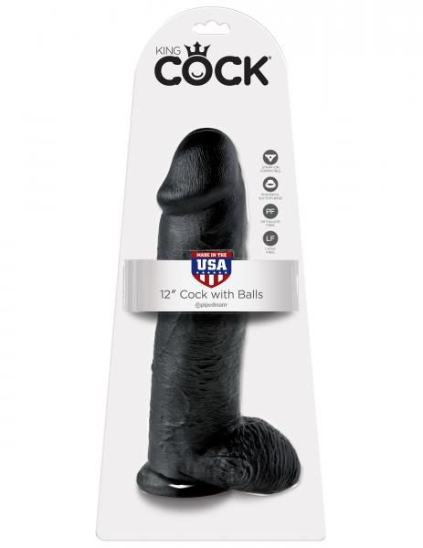 King Cock 12 Inches Cock with Balls