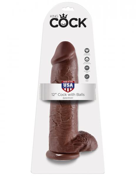 King Cock 12 Inches Cock with Balls