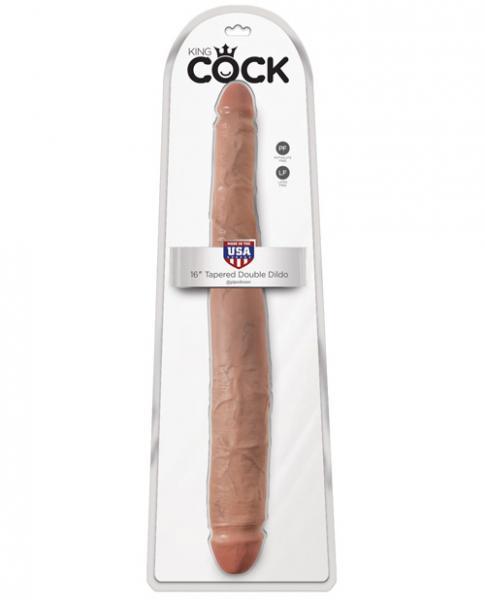 King Cock 16 Inch Tapered Double Dildo