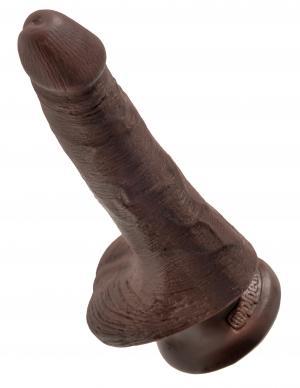 King Cock 6in Cock With Balls