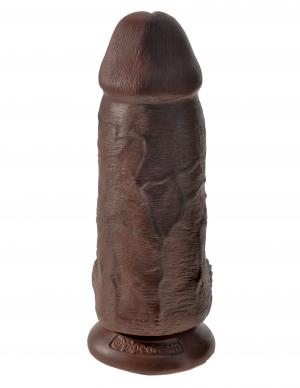 King Cock Chubby 9 inches Cock with Balls Dildo