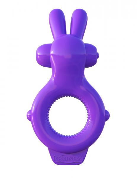 Fantasy C-Ringz Rabbit Ring Purple Vibrator