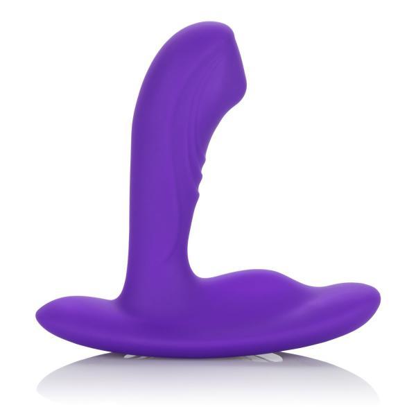 Silicone Remote Pinpoint Pleaser Purple Plug