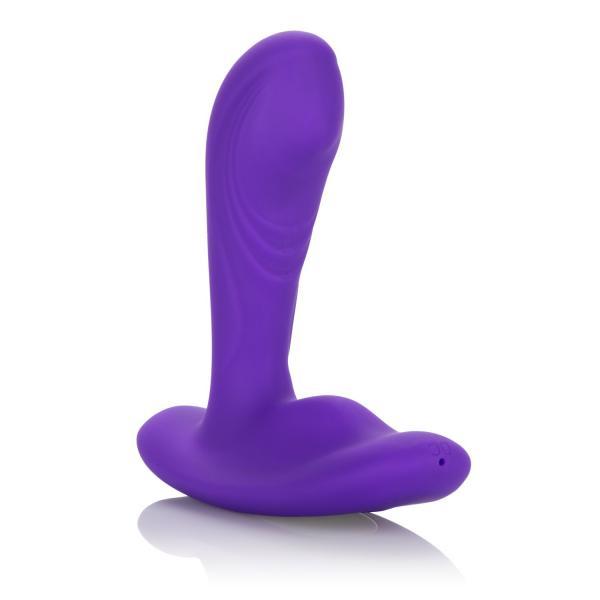 Silicone Remote Pinpoint Pleaser Purple Plug