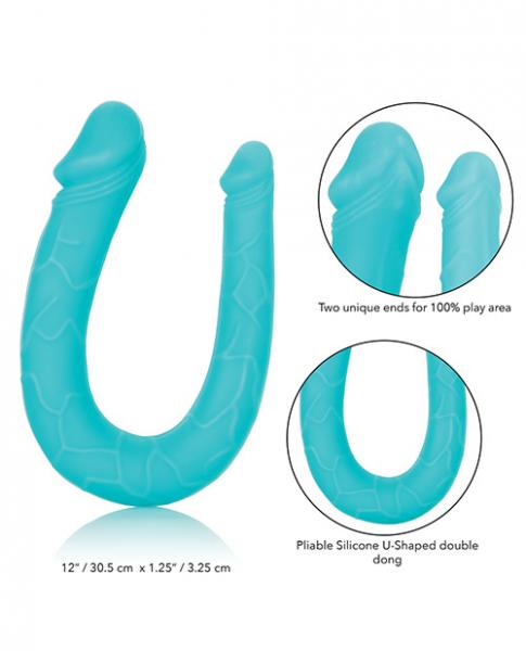 Silicone Double Dong AC/DC U Shaped Dildo