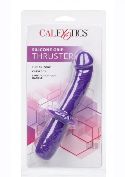 Silicone Grip Thruster G-Spot Dildo