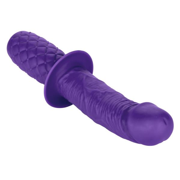 Silicone Grip Thruster G-Spot Dildo