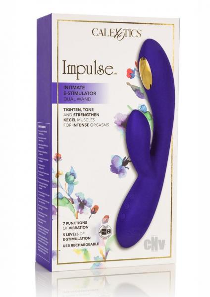 Impulse Intimate E Stimulator Dual Wand Purple