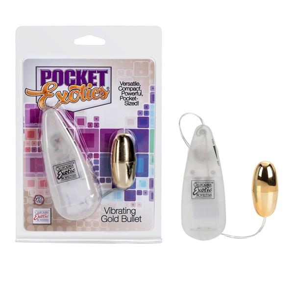 Pocket Exotics Gold Bullet Vibrator