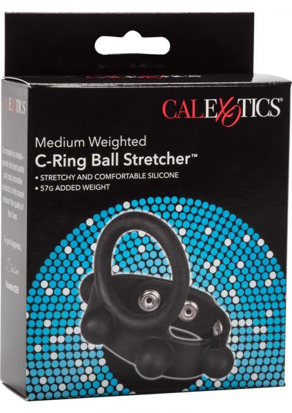 Medium Weighted C Ring Ball Stretcher Black