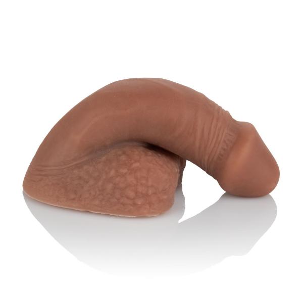 Packer Gear 4 inches Silicone Packing Penis Brown