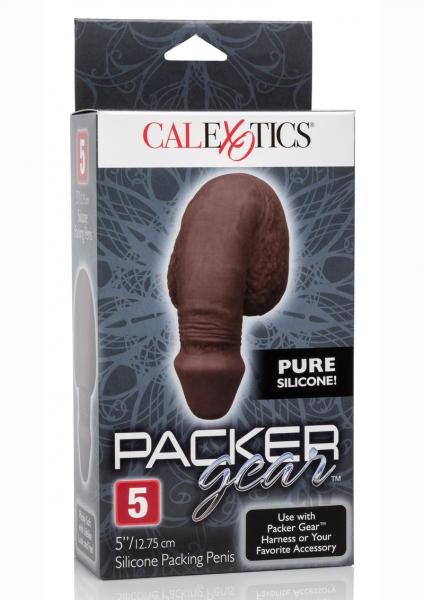 Packer Gear 5 inches Silicone Packing Penis Black