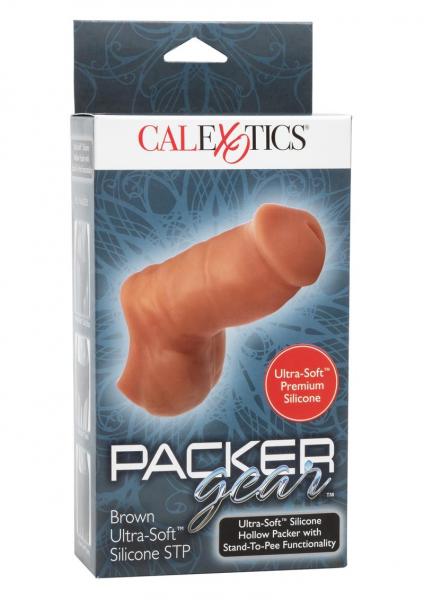 Packer Gear Ultra Soft Brown Stand To Pee Hollow Packer