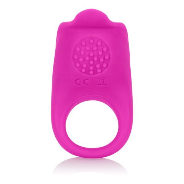 Teasing  Enhancer Ring Silicone Rechargeable Pink